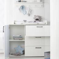 Пеленальный комод ROBA Sylt Baby, белый
