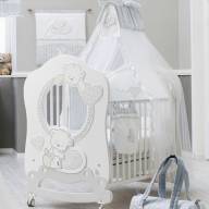 Кровать Italbaby Love Oblo белая