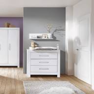 Пеленальный комод Schardt Nordic White белый