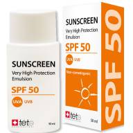 Солнцезащитный флюид SUNSCREEN SPF50 50 мл. TETe Cosmeceutical